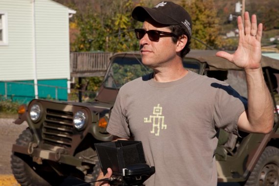 The Making of Super 8: Weirton People Hanging Out on Porches Brought Together by Location Shoot Director/writer/producer J.J. Abrams on the set of SUPER 8, from Paramount Pictures. Photo credit: François Duhamel